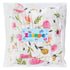 4Pcs Set 31.5 31.5 Zainpe Muslin Baby Hooded Towel & Washcloth Spring Pink Flowers Pattern Soft Absorbent Cotton Bath