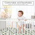 Sweet Jojo Designs Fitted Baby Crib Sheets (Green Woodland Tree) for Boys or Girls, Infant Nursery, Toddler Room