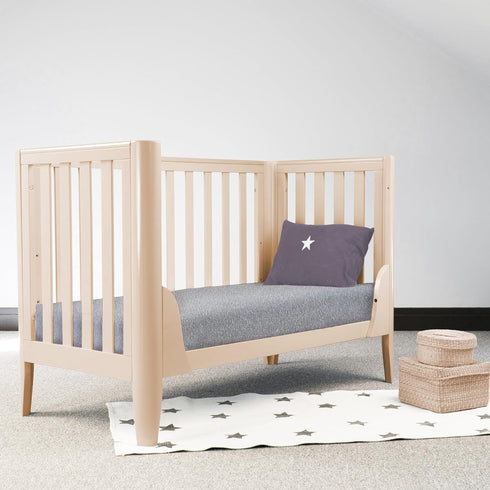 Moonybaby Baby Crib Sheet - 100% Organic Cotton Unisex - Soft Breathable for Standard Crib Toddler Mattresses (Space