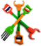 Matty's Toy Stop Deluxe 20" Galaxy Grabber, Robot Hand & Robot Claw