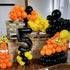 Construction Party Balloon Garland Kit, Construction Birthday Party Supplies Orange Black Yellow Balloon Garland