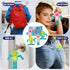 JHXXXL 18pcs Party Favors - Astronaut Fidgets Spinner Keychain Robot,Goodie Bags Treasure Box Toys for Classroom