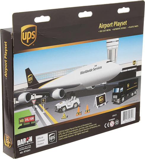 Daron UPS Airport Playset, Brown