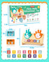 3 4 5 Counting Counting 3-5 Montessori Educational Learning Toys for Year Old Boys Girls Birthday Gifts, Toddler