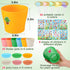 24 Pack 4+ Durable Resin Garden Pot Craft Kit for Kids- Colorful Flower Plant Spring Crafts with Super-adhesive