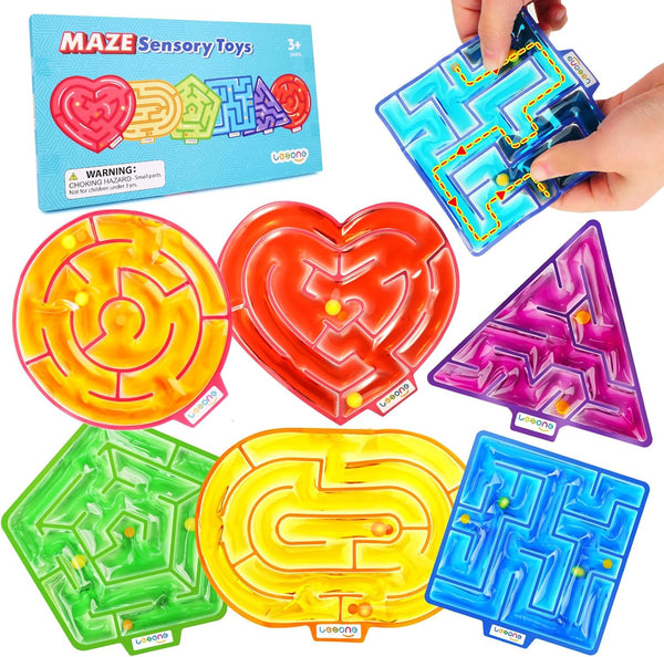 Sensory Fidget Toys for Children with Autism: Calming Gel-Filled Maze for Classroom