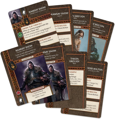 CMON A Song of Ice and Fire Tabletop Miniatures Neutral Heroes I Box Set - Versatile Characters for Strategy Game, Ages