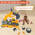 11inches 3-5 6-8 Set Large Take Apart Construction Toys Excavator Truck for Boys Girls Kids Electric Drill Assembly