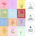 Birth Month Flower Puzzles for Adults 1000 Pieces - High Resolution, Smooth Edged, Matte Finished Jigsaw Puzzle