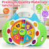 1 2 3 BainGesk Learning Toys for Year Old Boys Girls, Musical Alphabet Flip Toys with Sound and Light, Educational Toys