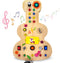 Wooden Montessori Musical Busy Board for Toddlers - Enhance Sensory and Motor Skills for 3-5 Year-Olds