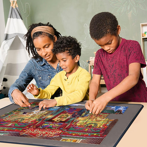 Tektalk Puzzles for Adults, 1000 Piece Wooden Puzzle for Teens & Adults (Toy Shop)