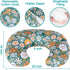 CHANGX3KB Ergonomic Nursing Pillow for Breastfeeding & Bottle Feeding, Breastfeeding Pillow to Reduce Back Neck Strain