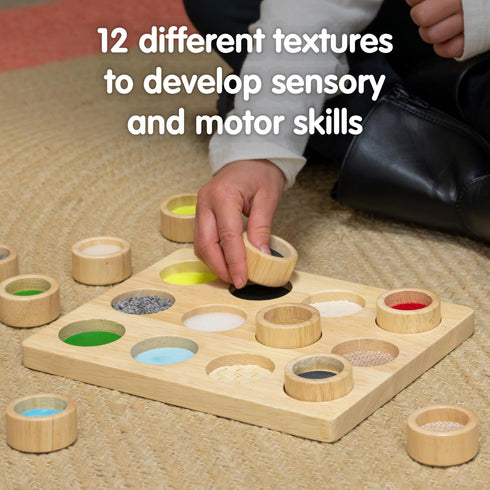TickiT Touch & Match Board - Toddler Sensory Exploration - Tactile Board for Special Educational Needs