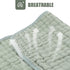MUELODSIC 6-Layer 2550cm Set 6 Cotton Towels Muslin Burp Cloths Soft Washcloths for Newborns Dark Green of for Bathing
