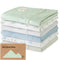 Organic Burp Cloths Baby Boy, Girl - 6-Pack Large 100% Cotton Burping