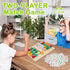 AugToy Montessori Color Matching Learning Toys – Sliding Puzzle for Kids Age 3-7 – Educational Wooden Toddler Travel