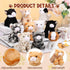 Lenwen 10 Pcs Cat Stuffed Animals Bulk, Soft Cuddly Plush Sets, Assorted Fluffy Kittens for Kids