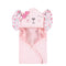 Hudson Baby Unisex Baby Cotton Animal Face Hooded Towel, Floral Bunny, One