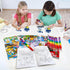 24 2-4-8-12 Cinrobiye Coloring Books for Kids With Stacking Crayons Bulk Mini Coloring Books Bulk for Ages Activity