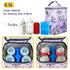 BLantt Pack 4 9 Breastmilk Bag with Ice Fits Bottles Up To Ounce Insulated Breast Milk Cooler on the Go with Strap Baby