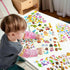 BEESTECH 24 Sheets 500+ Stickers for Kids, Teacher Reward Stickers, Potty Training Bulk with Dinosaur Traffic