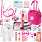 Doctor Kit for Girls, 36 Pcs Veterinarian Playset for Kids, Doctor Kit