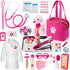 Doctor Kit for Girls, 36 Pcs Veterinarian Playset for Kids, Doctor Kit
