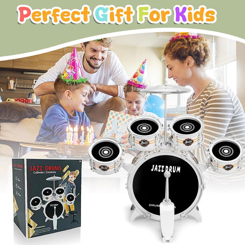 Set 1-3 Set 5 3 4 3-5 Kids Drum for Toddlers - Musical Toy Drums for Kids - Drums Musical Instruments Toys for Year Old