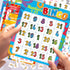 Set Counting Fancy Land Alphabet Bingo Game Kids Sight Word Bingo Number Letter Animal Board Game for Kindergarten