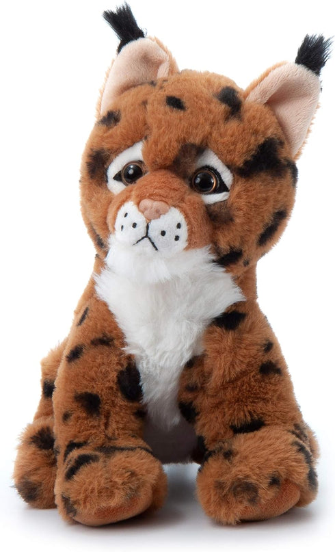 9 inches The Petting Zoo Bobcat Stuffed Animal, Gifts for Kids, Wild Onez Zoo Animals, Bobcat Plush Toy