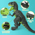 3-5 5-7 Electric Walking Dinosaur Toys for Kids - Small Tyrannosaurus with Detachable Tail Simulated Flame