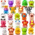 MGparty 24PCS (24 Animal Party Favor Toys, Stress Relief Fidget Toys for Kids, Goodie Bag Fillers, Classroom Prizes