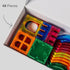 Magnetic Building Tiles, 48 Piece Architectural Dome Set for Kids, Educational Creative Learning Activity for Ages 3+