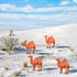 STOBOK Miniature Camel Models - Pack of 4 Camel Figurine Animal Desktop Ornaments