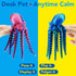 Maxdecoer 3D Articulated Printed Octopus Figure, Flexible Poseable Sea Creature, Desk Decor Fidget Toy, Collectible