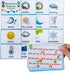 Weather & Seasons Flashcards, Educational Learning Toys for Toddlers, Kindergarten Supplies