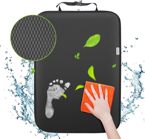 '-2pc) Meolsaek Kick Mats Back Seat Protector, Waterproof Oxford Seat Back Protector, Car Seat Back Protector for Kids