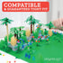 Play Platoon 404 Piece Jungle Building Bricks Kit, Botanical Forest Building Block Compatible with Major Brand