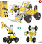 Build Your Own Excavator Toy, 150+ Pcs Vehicle Construction Toys, LoaderBit Educational STEM Kit for Ages 8-12
