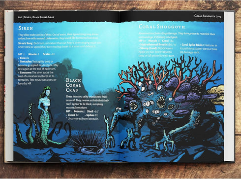 Free League Publishing Pirate Borg Core Rulebook - (2nd Printing) - Hardcover RPG, Naval Themed