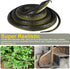 2Pcs 48 Inch Rubber Snakes, Fake Snake s Realistic & Plastic Snake Prank Rubbers Snake to Keep Birds Away for Garden