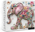 BBOLDIN Crystal Elephant Puzzles for Adults 1000 Pieces, Cute Animal Flower Jigsaw Puzzles,
