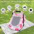 4 FIOBEE Baby Car Seat Cover, Car Seat Covers for Babies Infant Car Seat Canopy with Breathable Mesh Window Waterproof