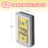 Gamie 100 Dollar Bill Playing Cards – Pack of 12 Decks – Game Cards for Poker, Kids, Adults