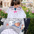 2 1 Metplus in Baby Car Seat Cover, Car Seat Canopy for Babies, Mom Nursing Cover, Minky Baby Carrier Covers, Newborn