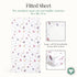 3 Set, Set, Evolur Be Wild Piece Crib Bedding Machine Washable, Soft and Breathable Toddler Bedding Includes Fitted
