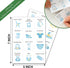 Blue Shower Bingo Game, 24 Players, Family Activities, Party Supplies, Gifts for Young Adults - blue06