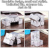FUFUYOU Infinity Cube Fidget Toys Anxiety Stress Relief Toys for Men Aluminum Alloy Material (Gray)