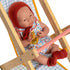 18" 3+ JC Toys Parfait Collection | Deluxe Wooden Doll Toy Stroller | for Dolls and Stuffed Animals up to | Ages